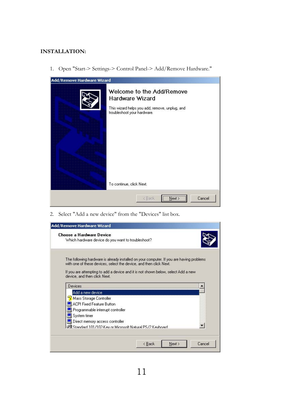 ESI Miditerminal 4140 User Manual | Page 12 / 28