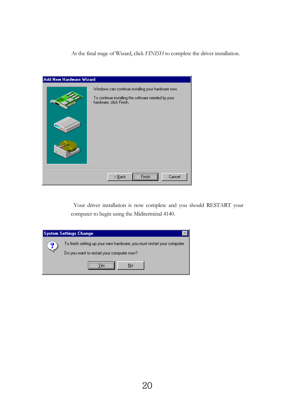 ESI Miditerminal 4140 User Manual | Page 21 / 28