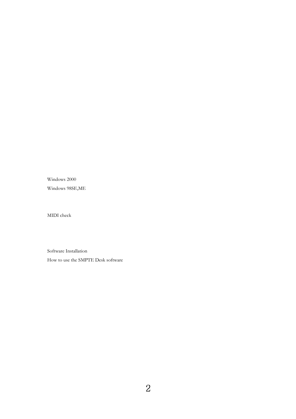 ESI Miditerminal 4140 User Manual | Page 3 / 28