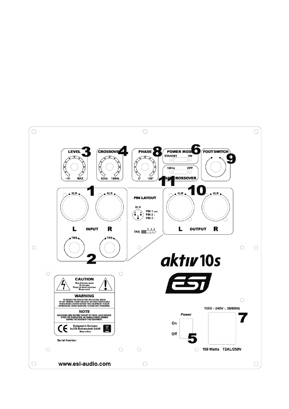 ESI aktiv 10s User Manual | Page 6 / 8