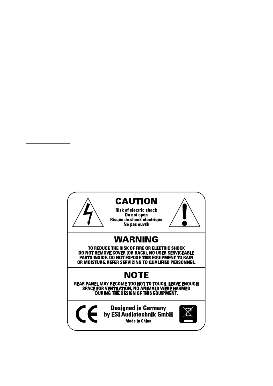 General information | ESI aktiv 10s User Manual | Page 8 / 8