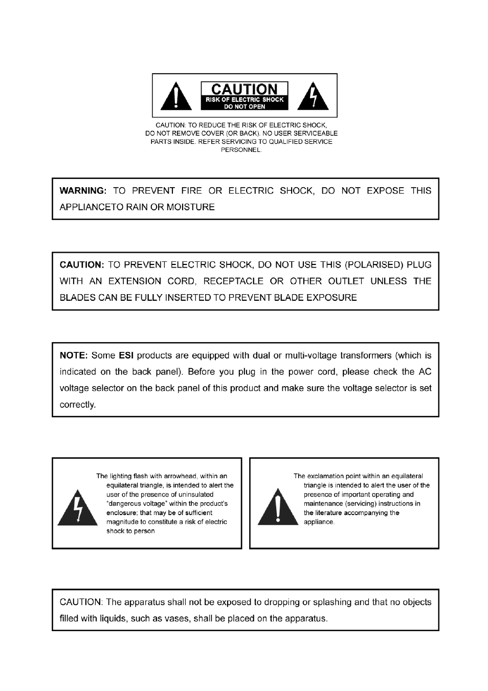 ESI nEar04 User Manual | Page 2 / 11