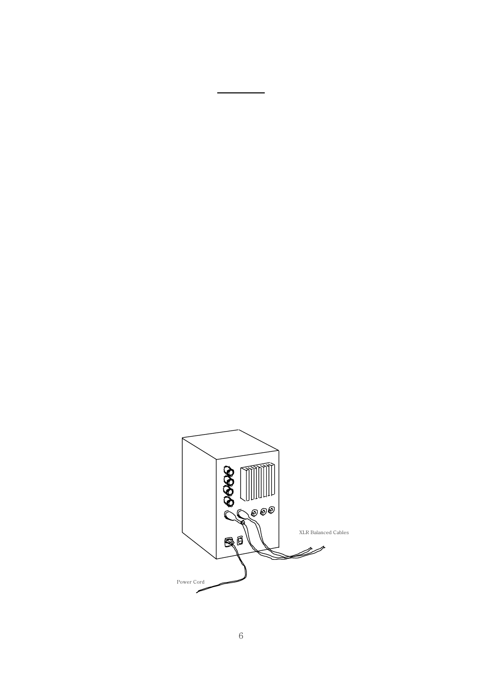 Installation, Precautions, Handling | Connection, Xlr balanced connection | ESI SW8000 User Manual | Page 6 / 13