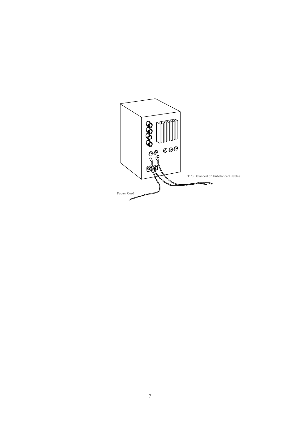 Trs balanced/unbalanced connection, Automatic power on/off | ESI SW8000 User Manual | Page 7 / 13