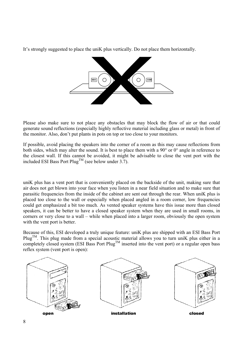 ESI uniK 05 User Manual | Page 8 / 14