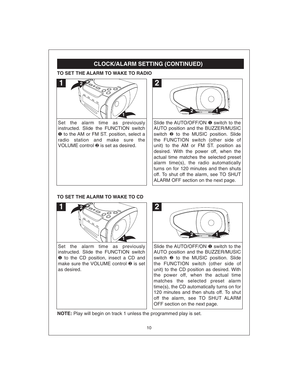 Curtis CR4975 User Manual | Page 11 / 16
