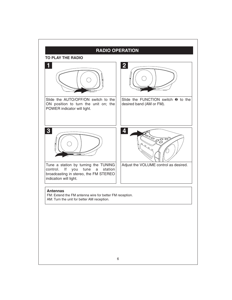 Curtis CR4975 User Manual | Page 7 / 16