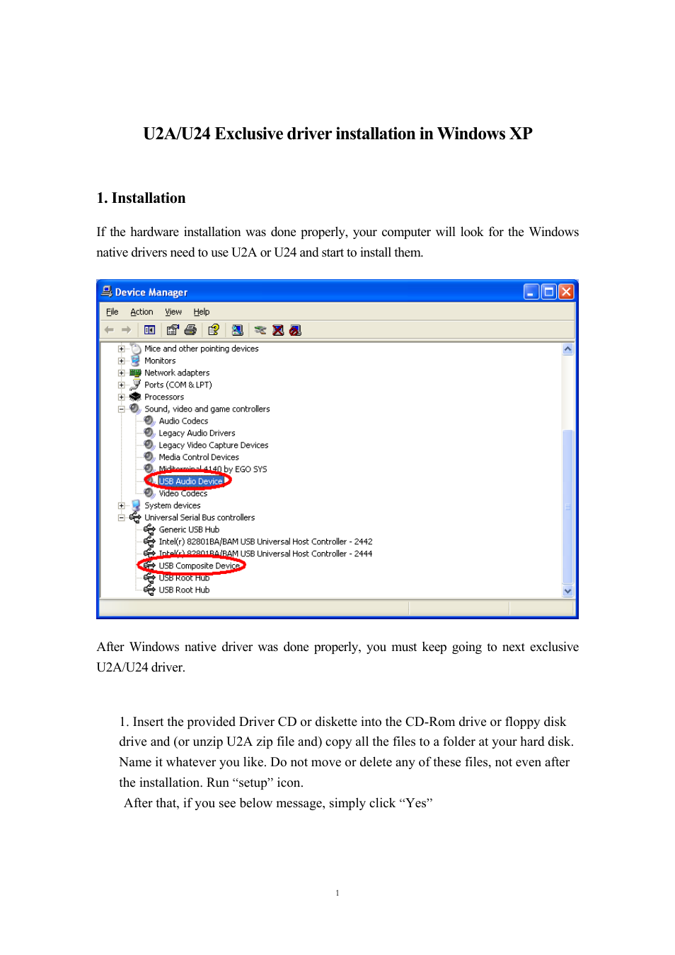 ESI Waveterminal U24 User Manual | 13 pages