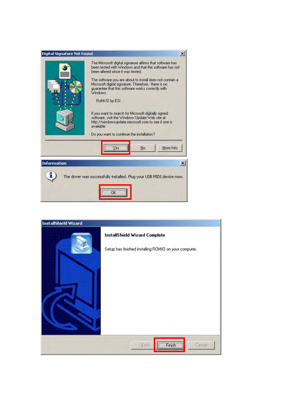 ESI RoMI/O User Manual | Page 3 / 5