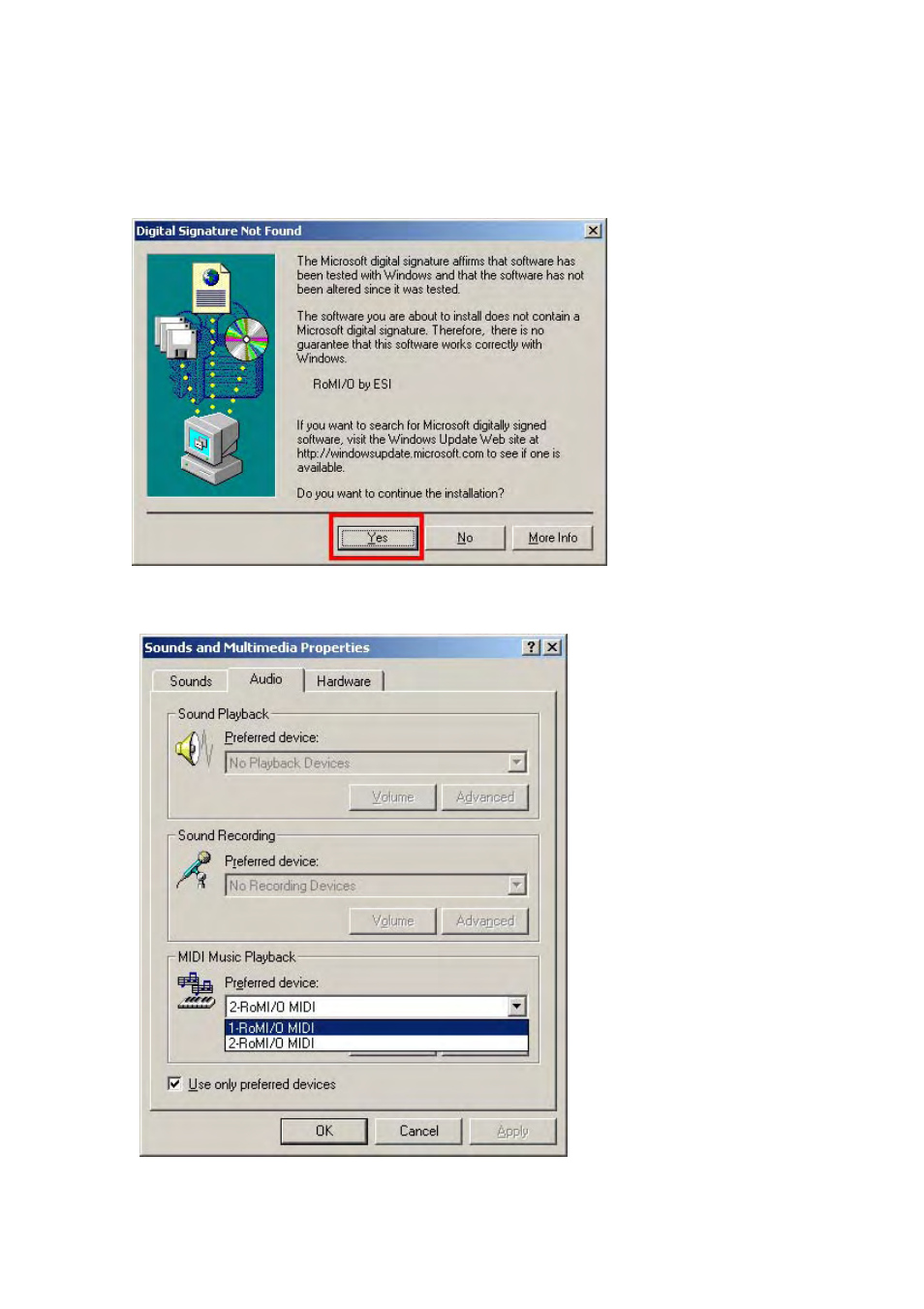 ESI RoMI/O User Manual | Page 4 / 5