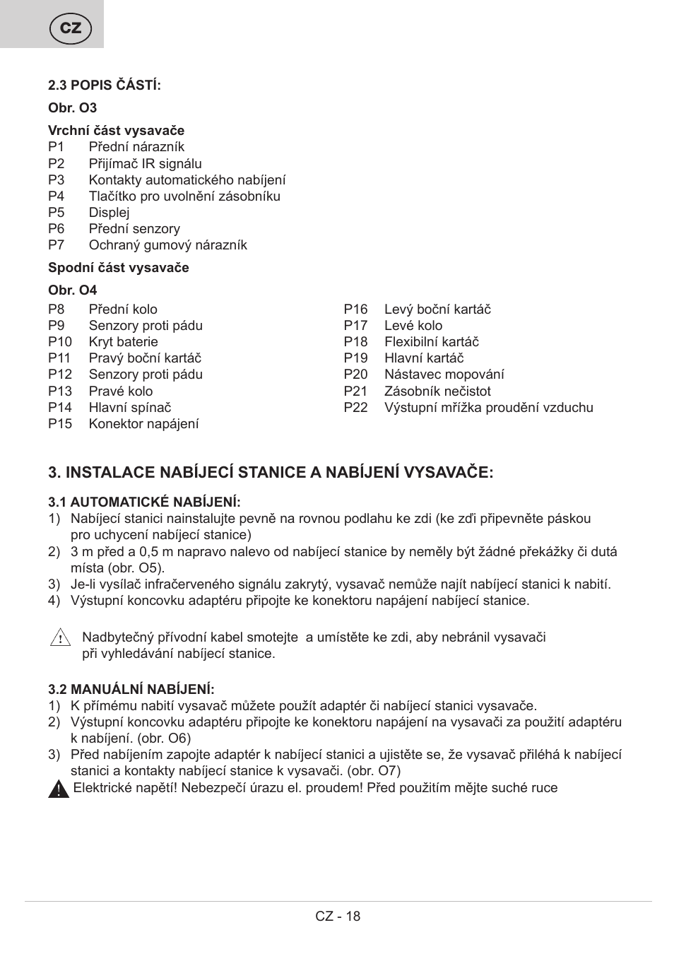 ETA Bolero User Manual | Page 18 / 108