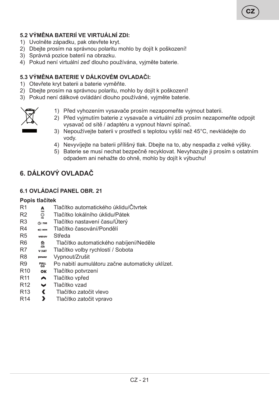 ETA Bolero User Manual | Page 21 / 108