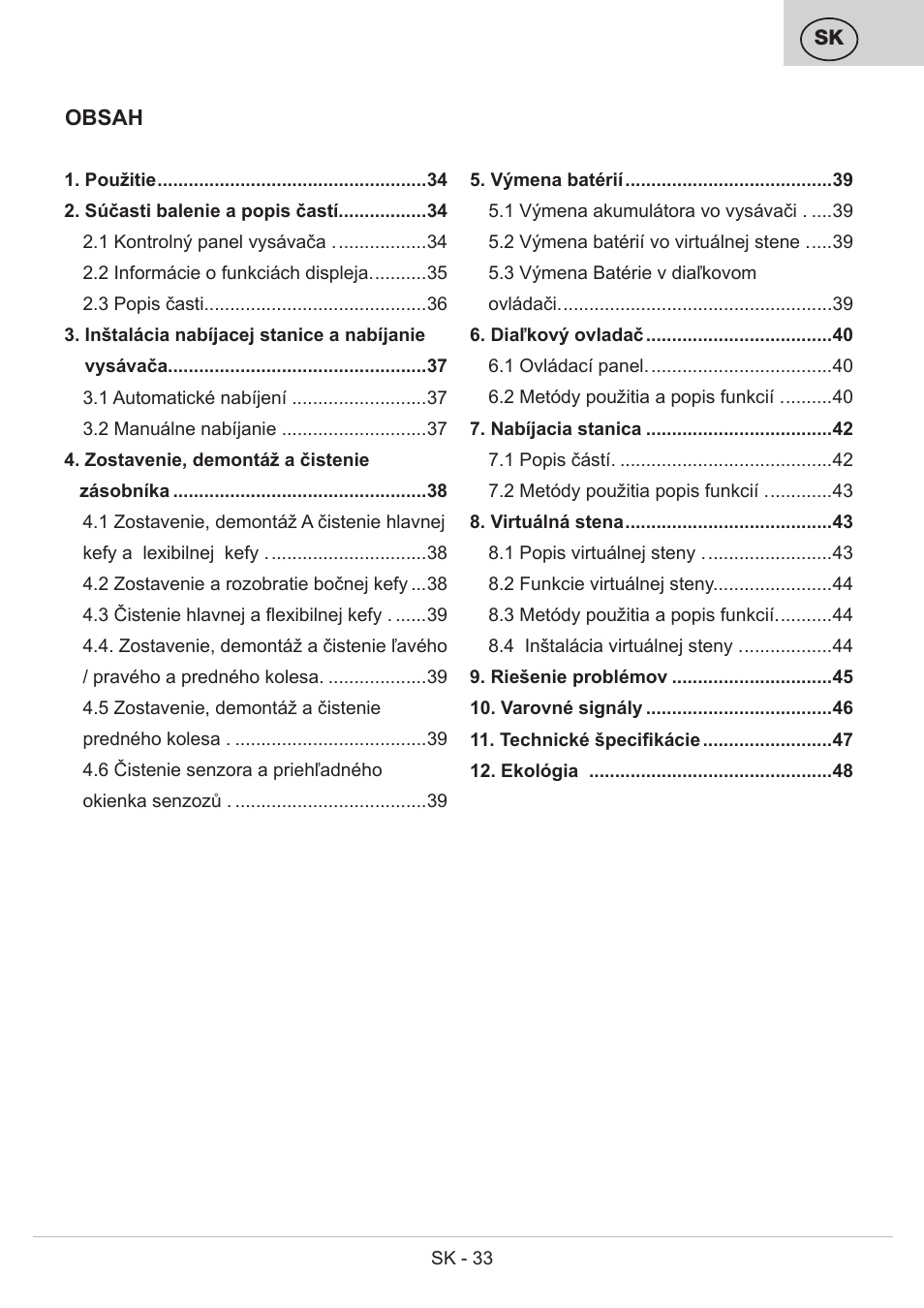 ETA Bolero User Manual | Page 33 / 108