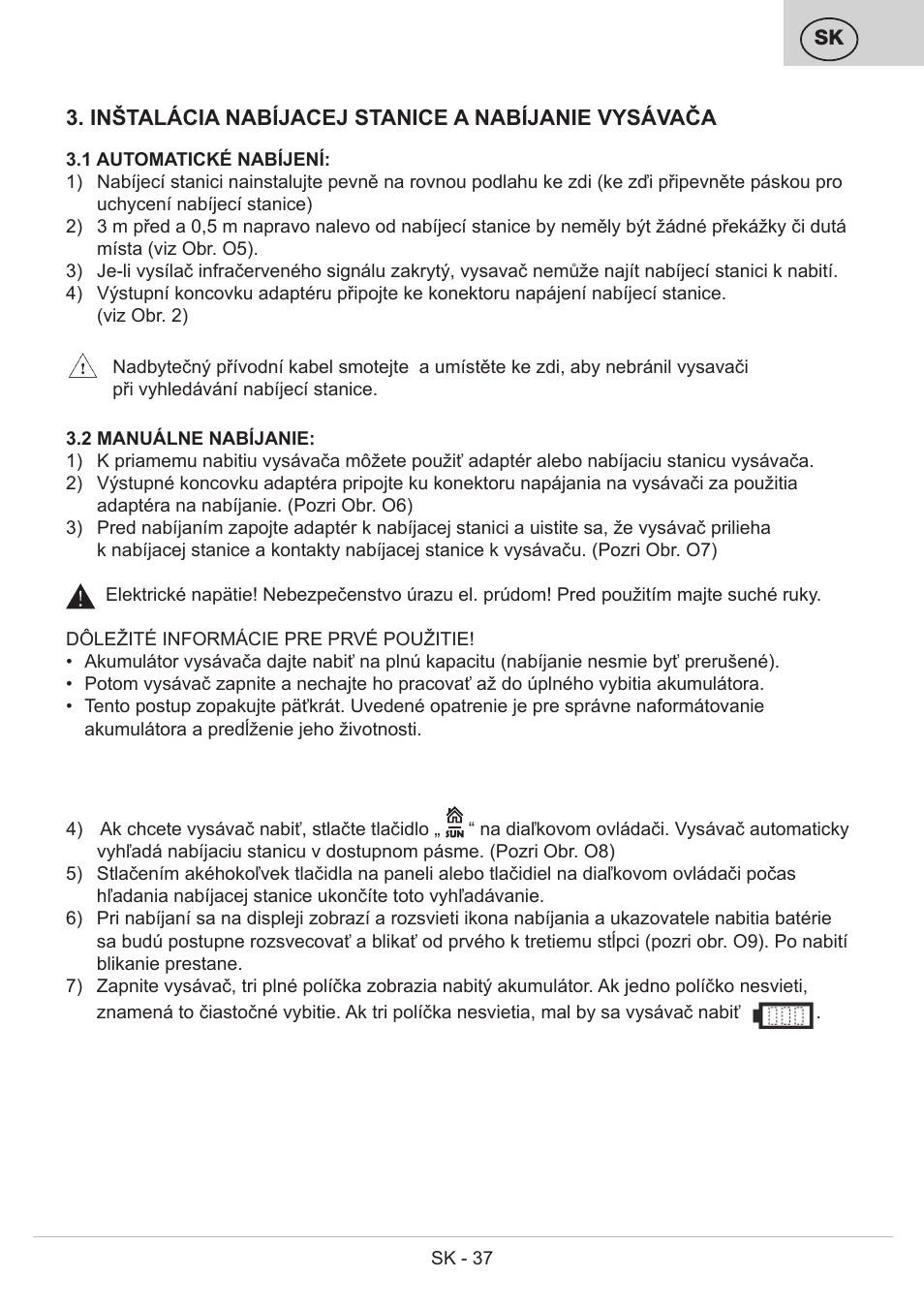 ETA Bolero User Manual | Page 37 / 108