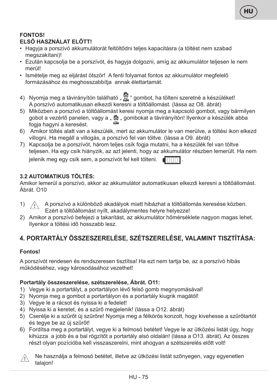 ETA Bolero User Manual | Page 75 / 108