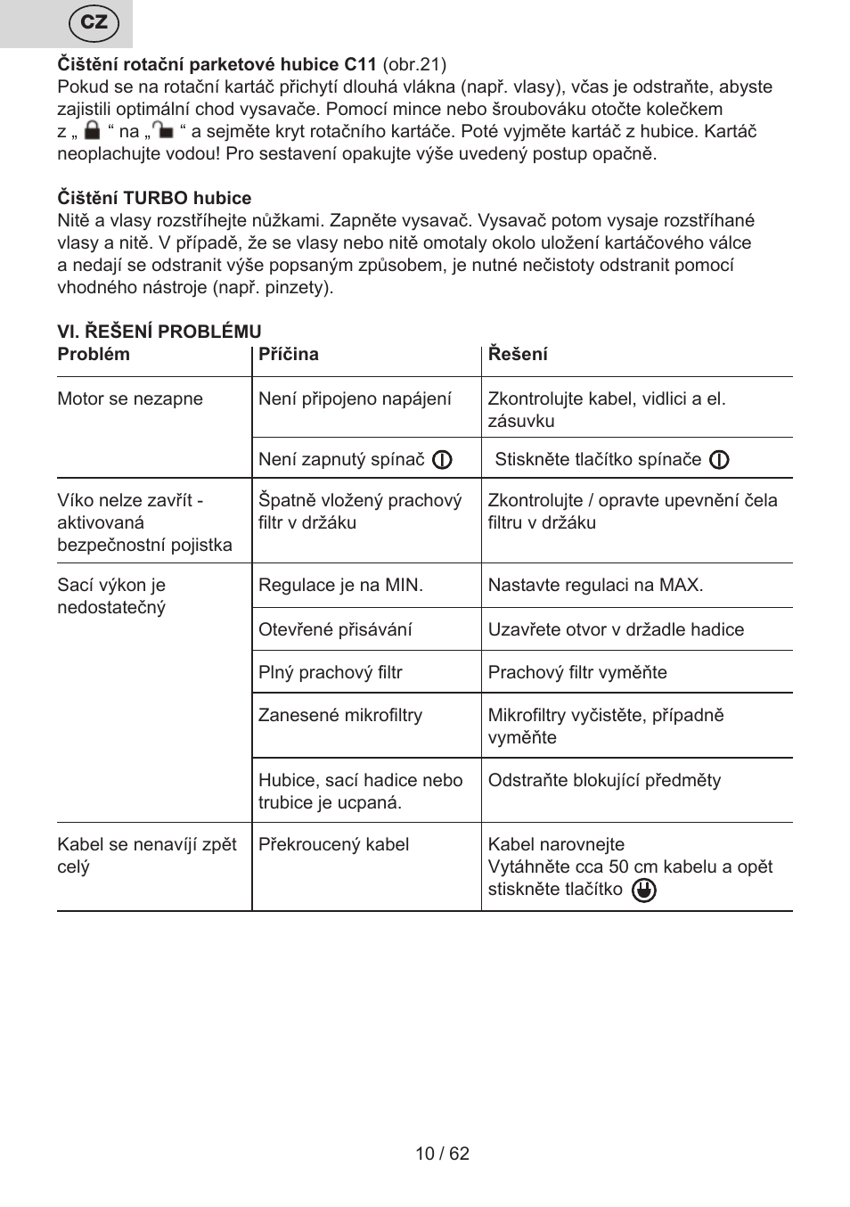 ETA Canto User Manual | Page 10 / 68