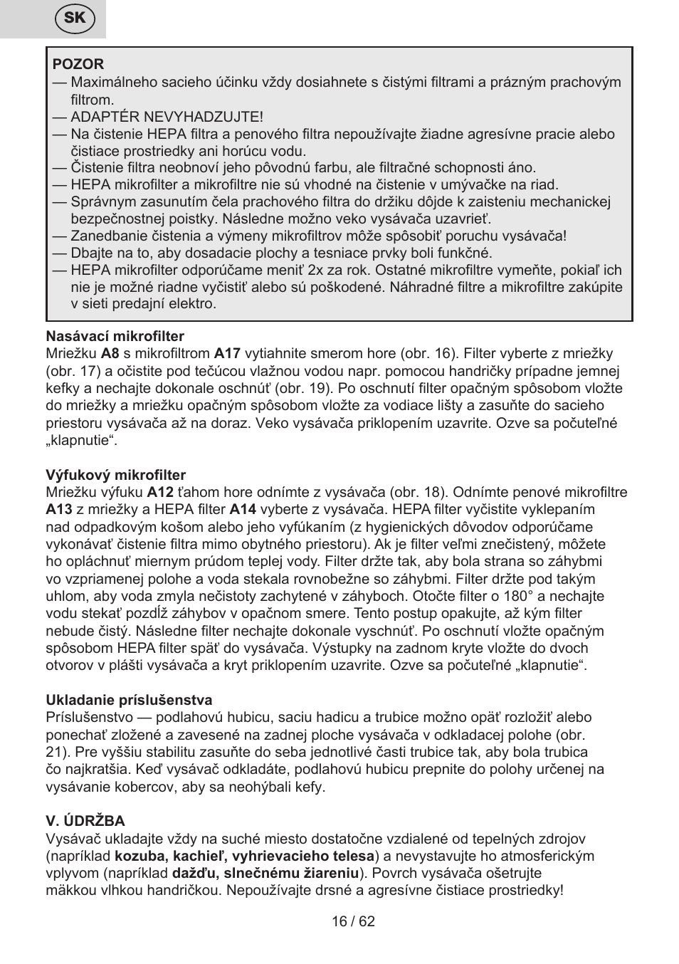 ETA Canto User Manual | Page 16 / 68