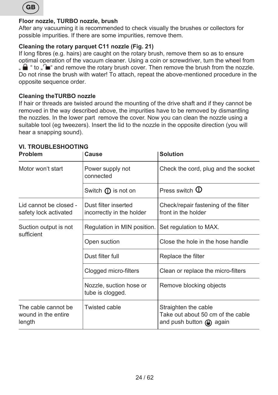 ETA Canto User Manual | Page 24 / 68