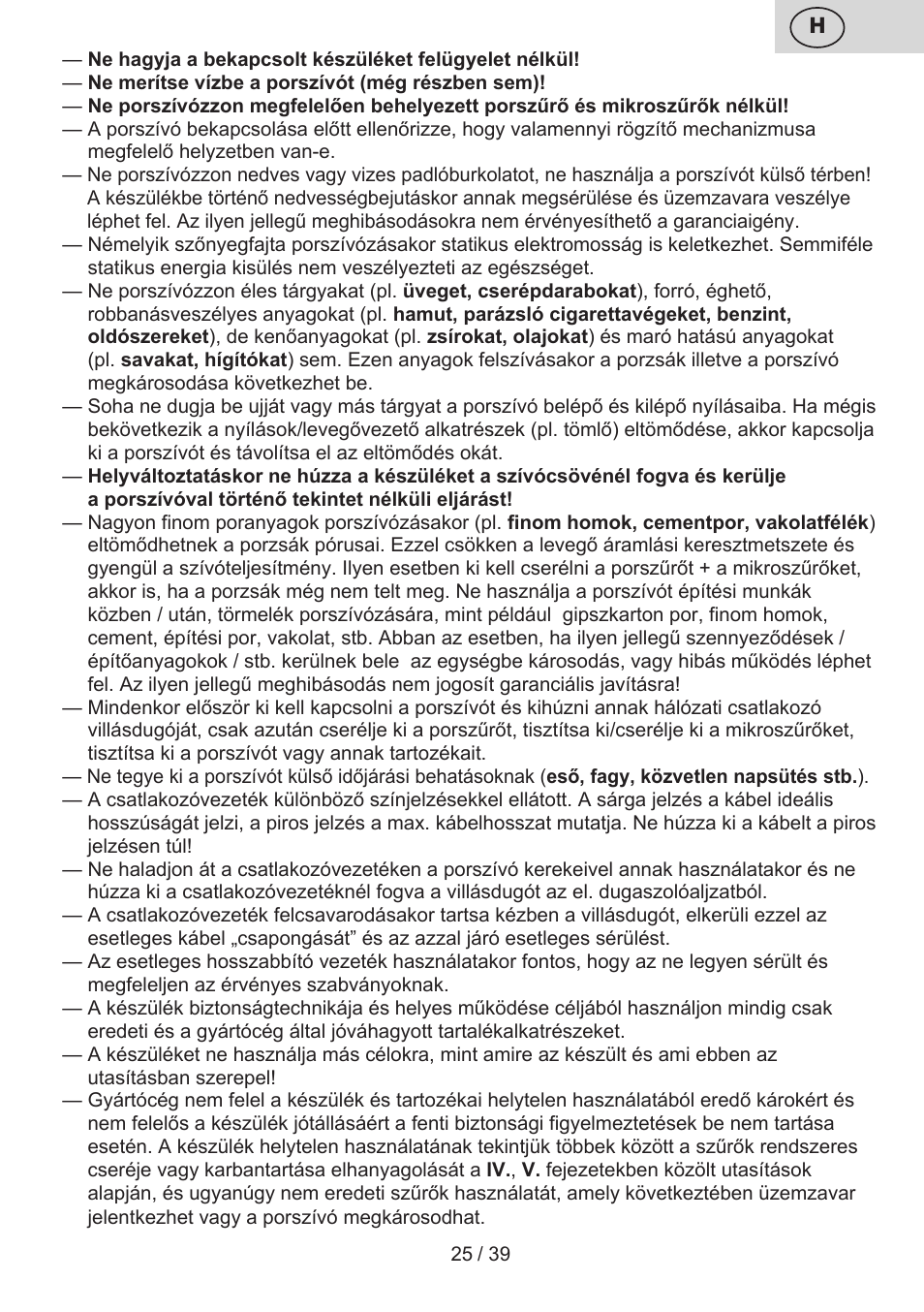 ETA Novel User Manual | Page 32 / 48
