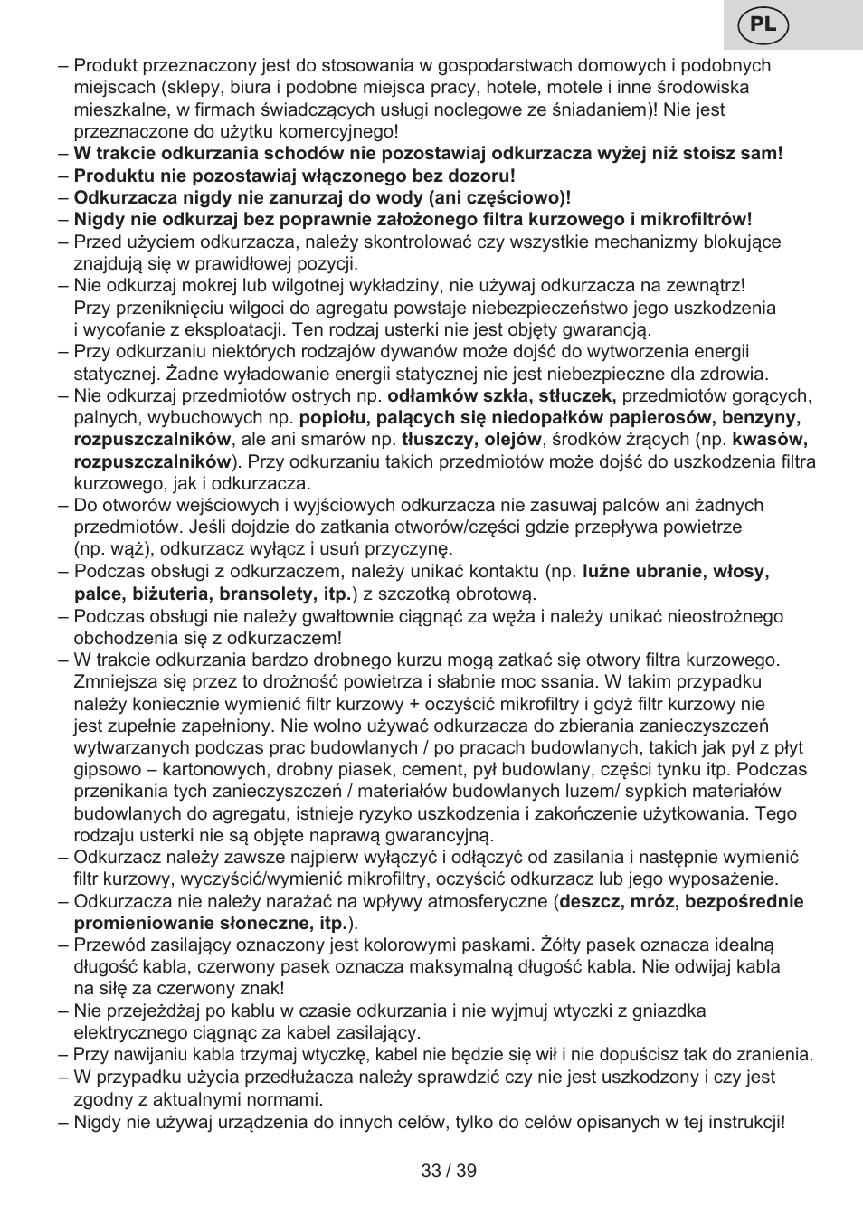 ETA Novel User Manual | Page 40 / 48