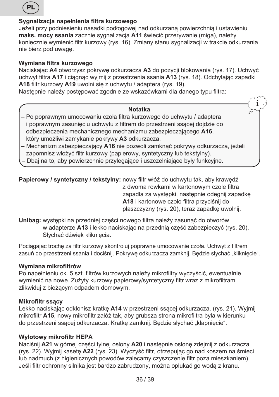 ETA Novel User Manual | Page 43 / 48