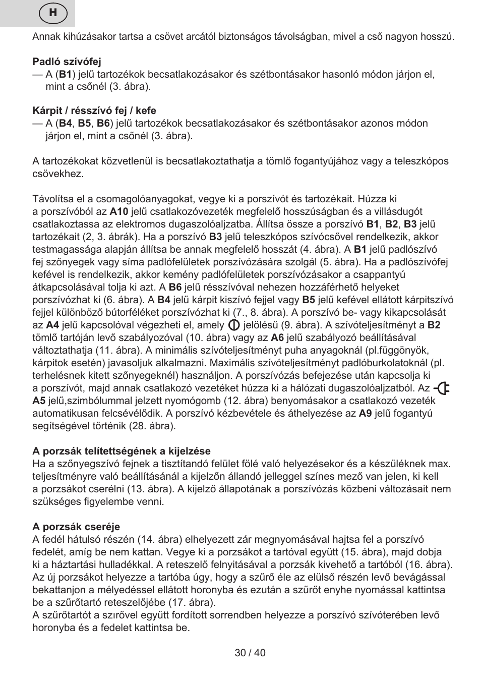 ETA Tema User Manual | Page 30 / 44