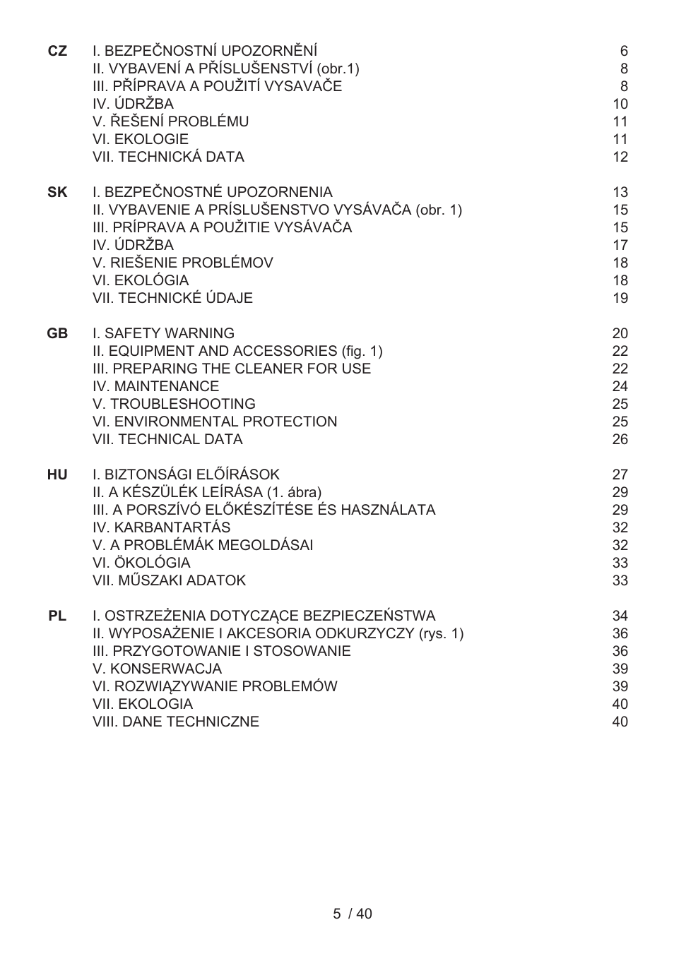 ETA Tema User Manual | Page 5 / 44