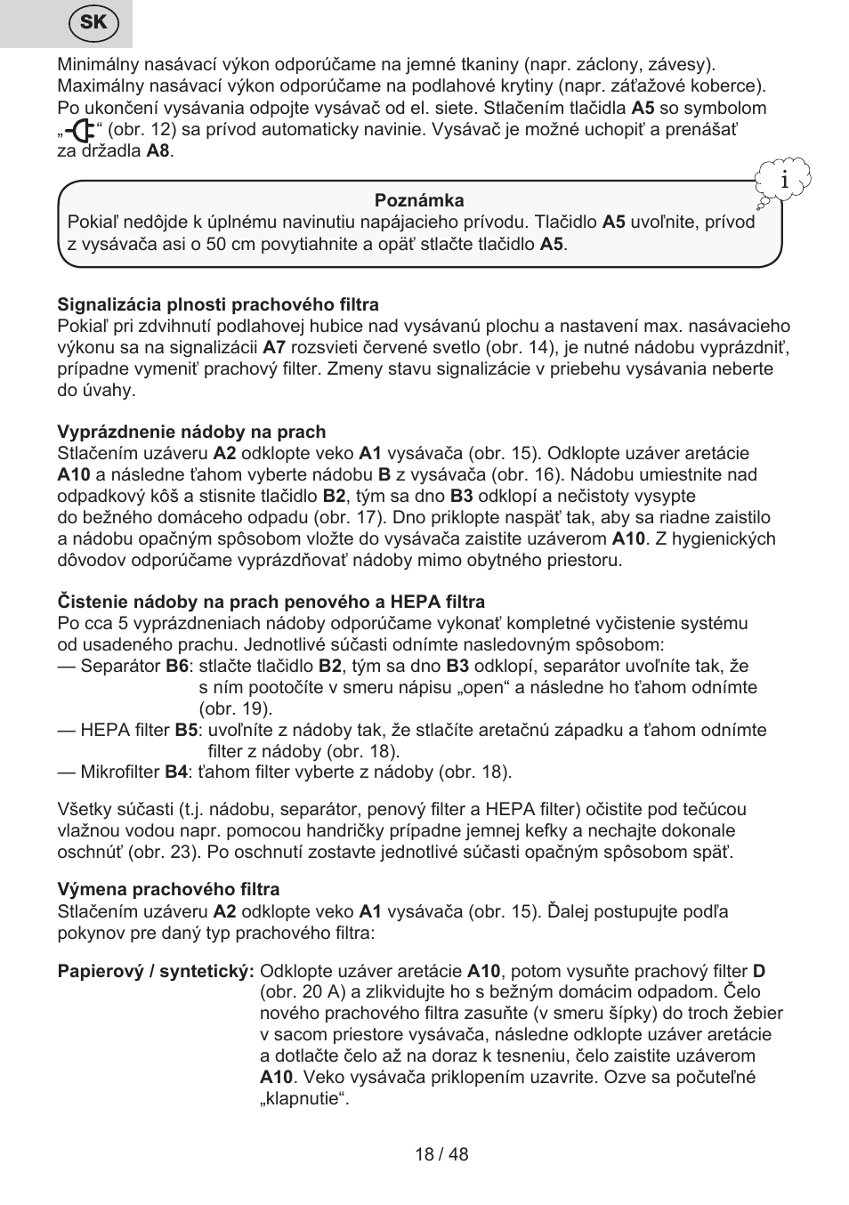 ETA Dualic II User Manual | Page 18 / 52