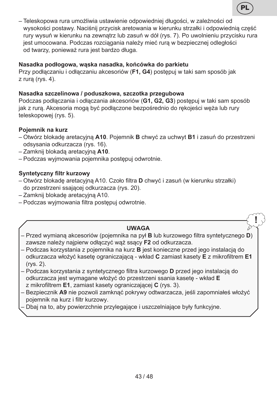 ETA Dualic II User Manual | Page 43 / 52