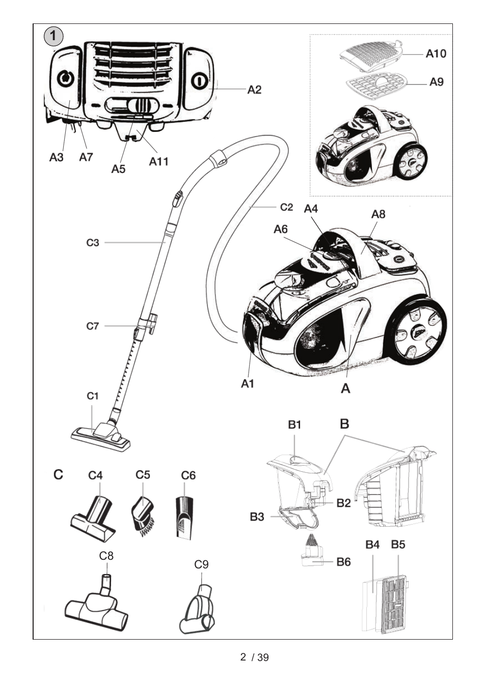 ETA Andare Animal User Manual | Page 2 / 44