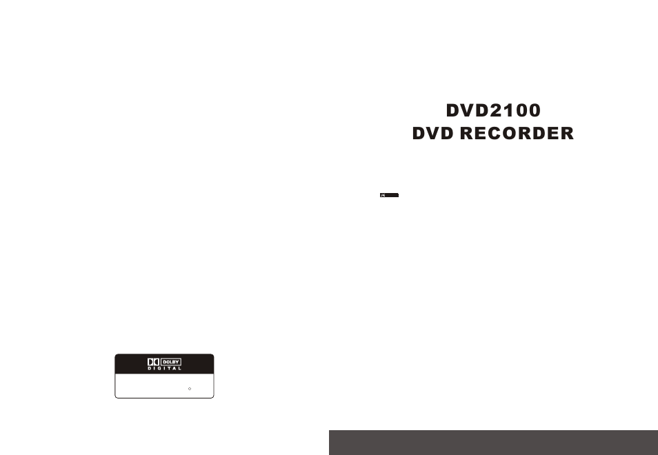 Curtis DVD2100 User Manual | 24 pages