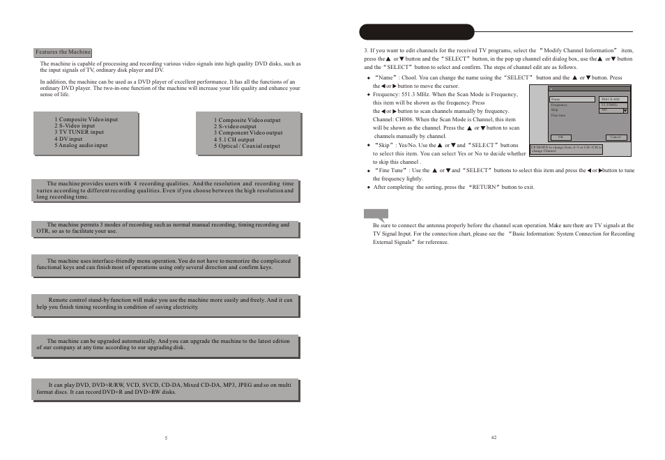 Т³гж 6, System setup | Curtis DVD2100 User Manual | Page 6 / 24