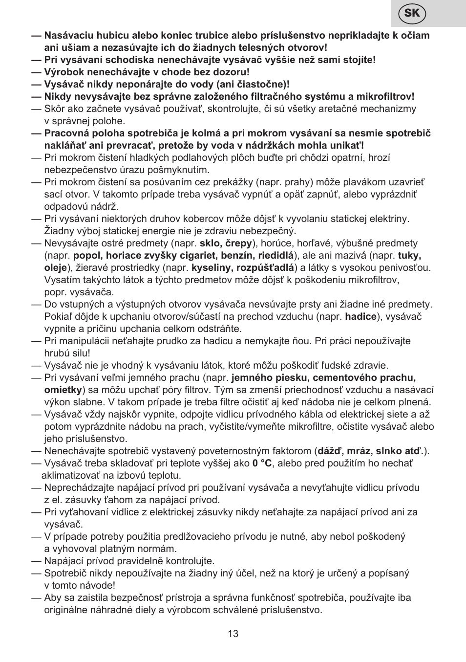 ETA Efektiv User Manual | Page 13 / 68