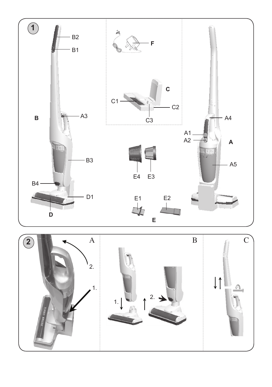 2a b c | ETA Elance User Manual | Page 2 / 44