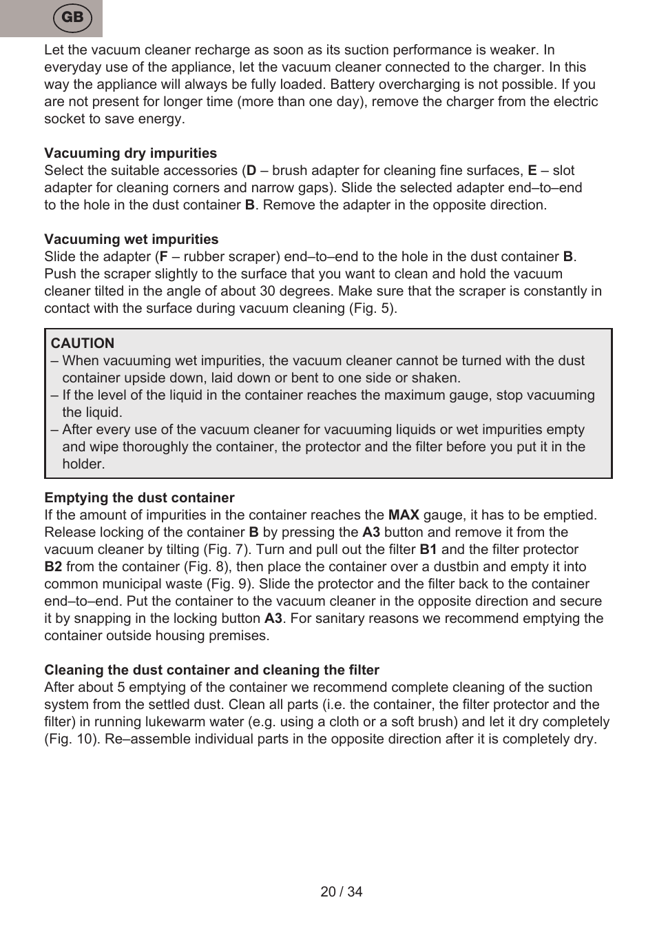 ETA Verto User Manual | Page 20 / 36