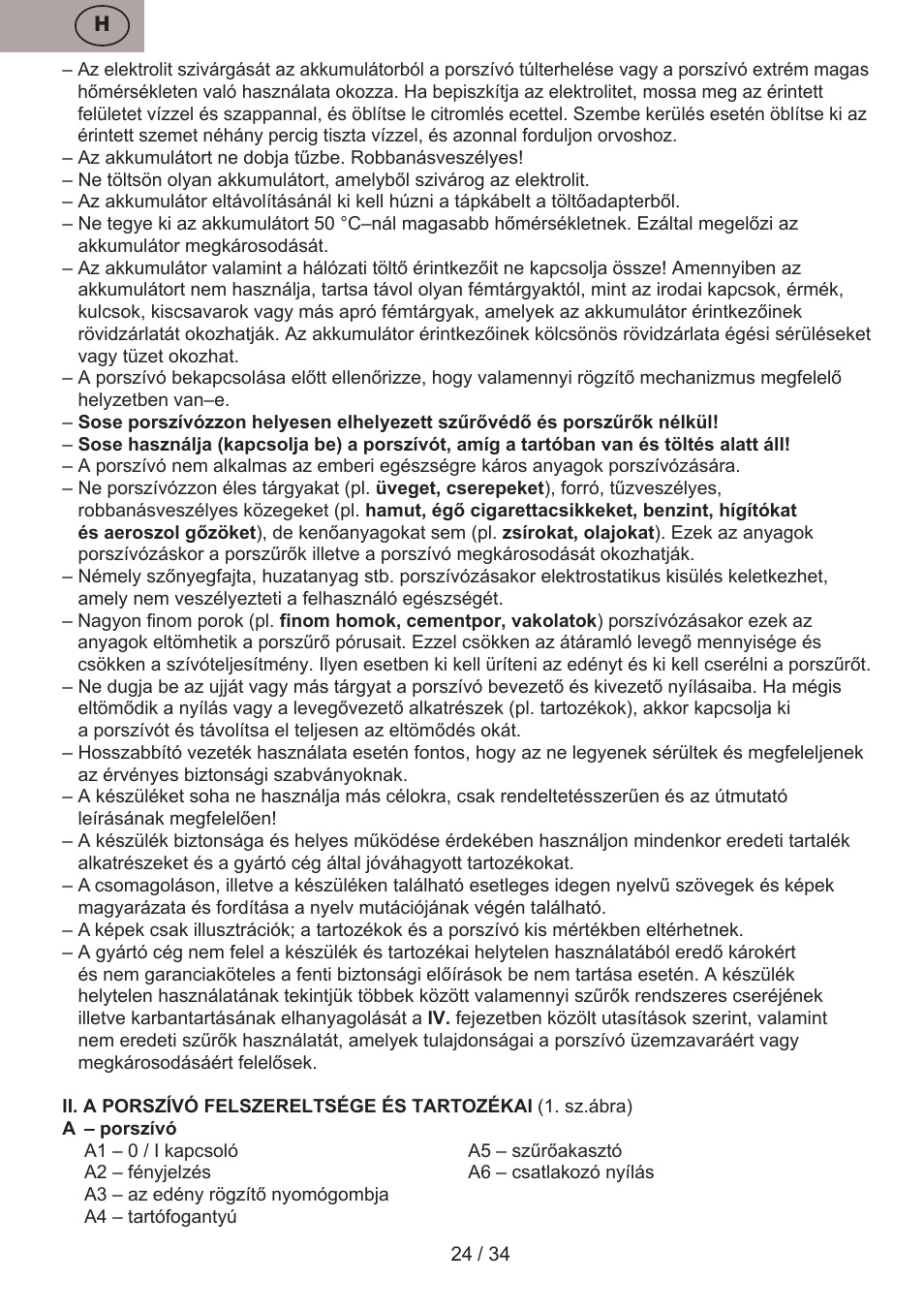 ETA Verto User Manual | Page 24 / 36