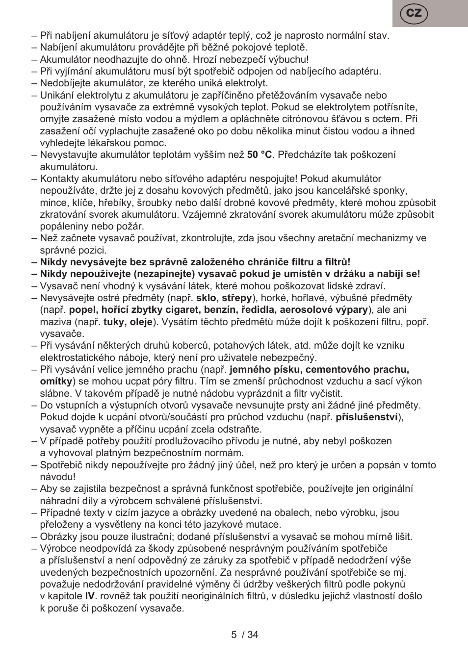 ETA Verto User Manual | Page 5 / 36
