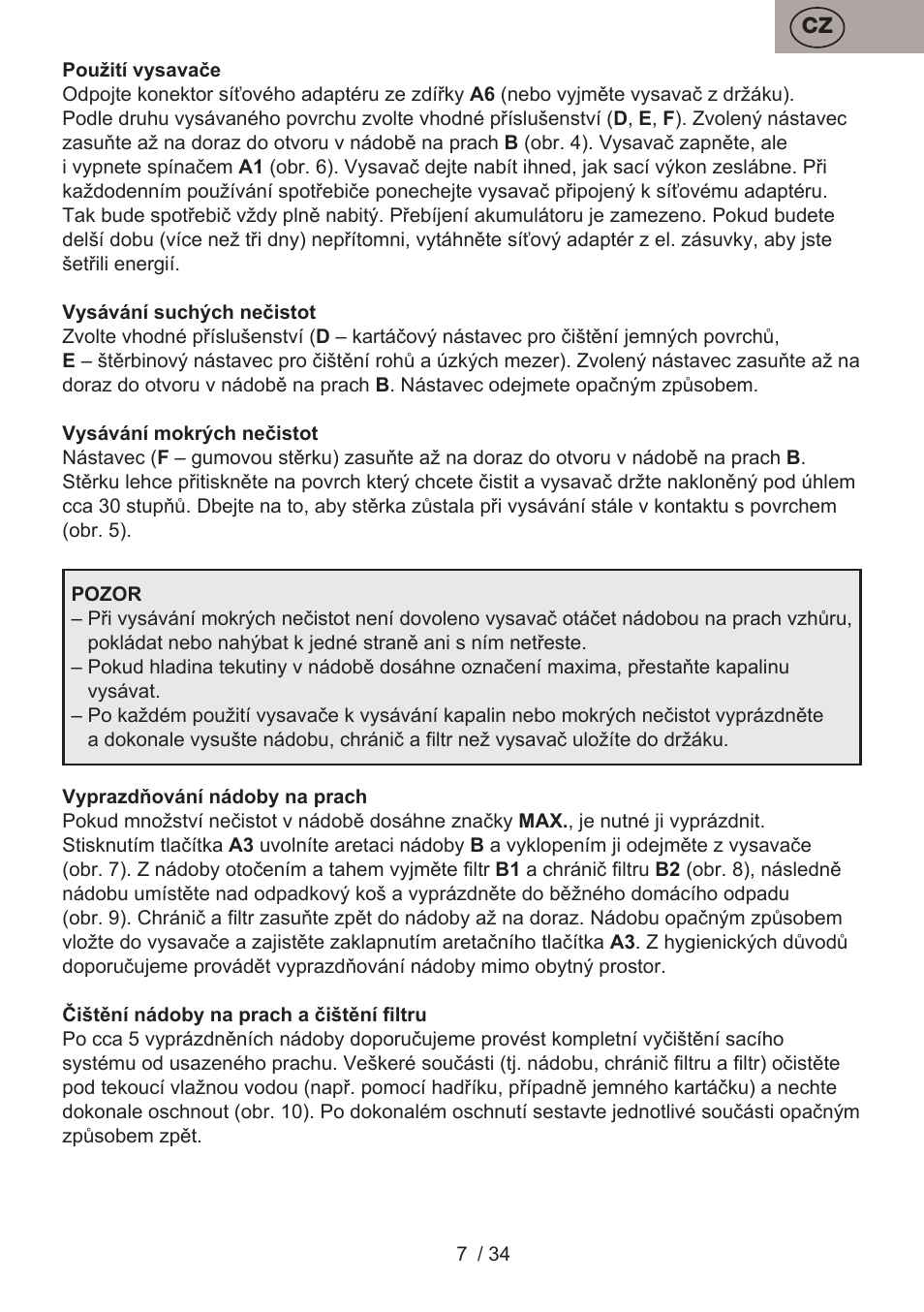 ETA Verto User Manual | Page 7 / 36