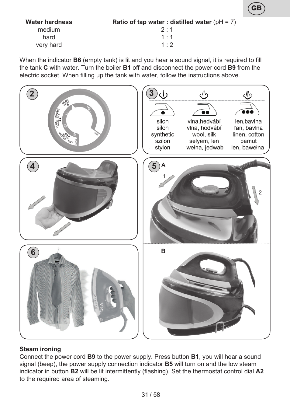 ETA Tonale User Manual | Page 31 / 60