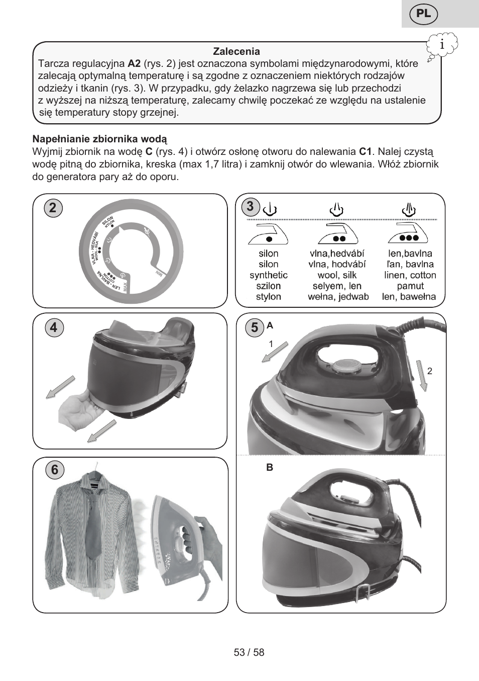 ETA Tonale User Manual | Page 53 / 60
