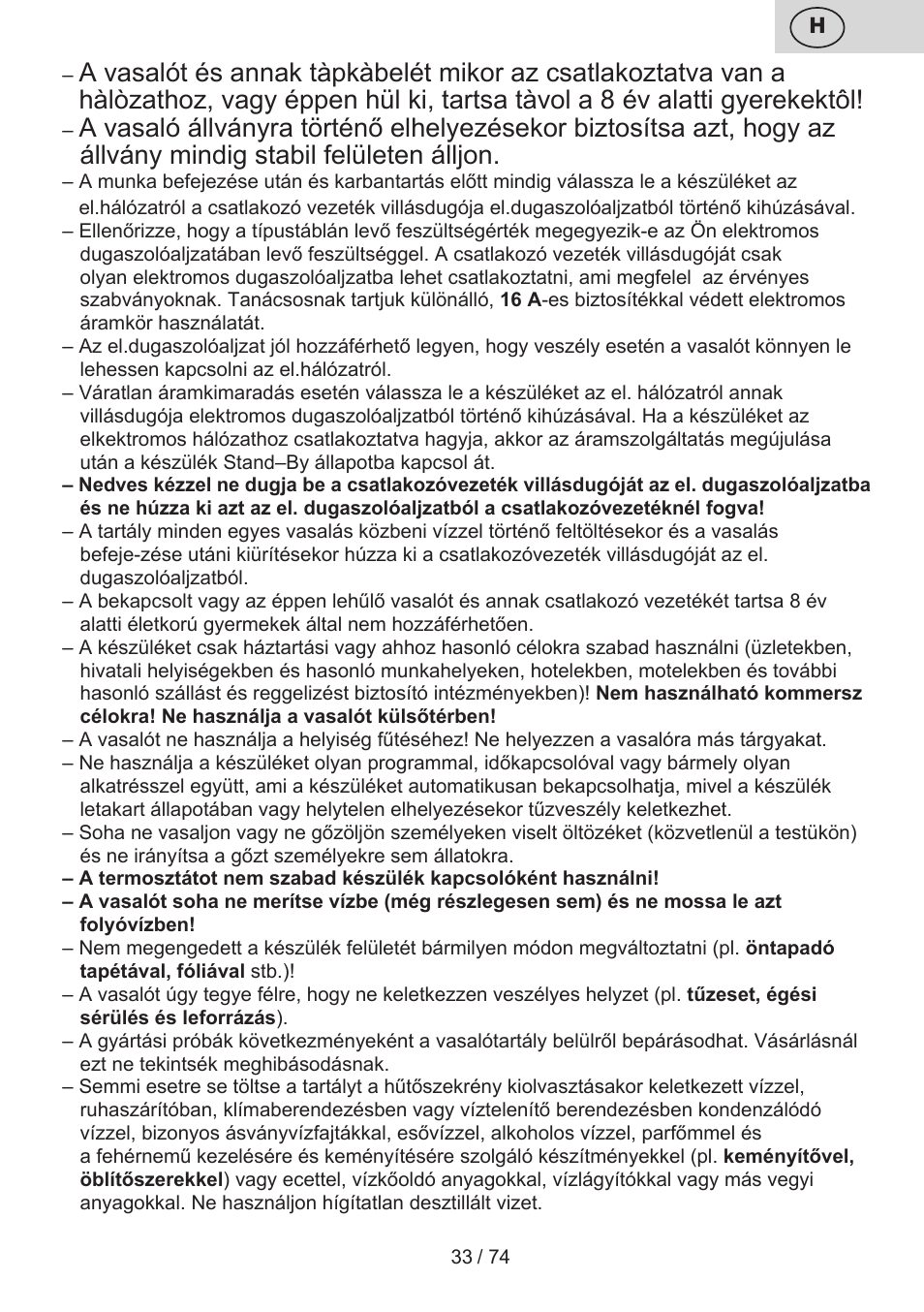 ETA Digi Viento User Manual | Page 33 / 76
