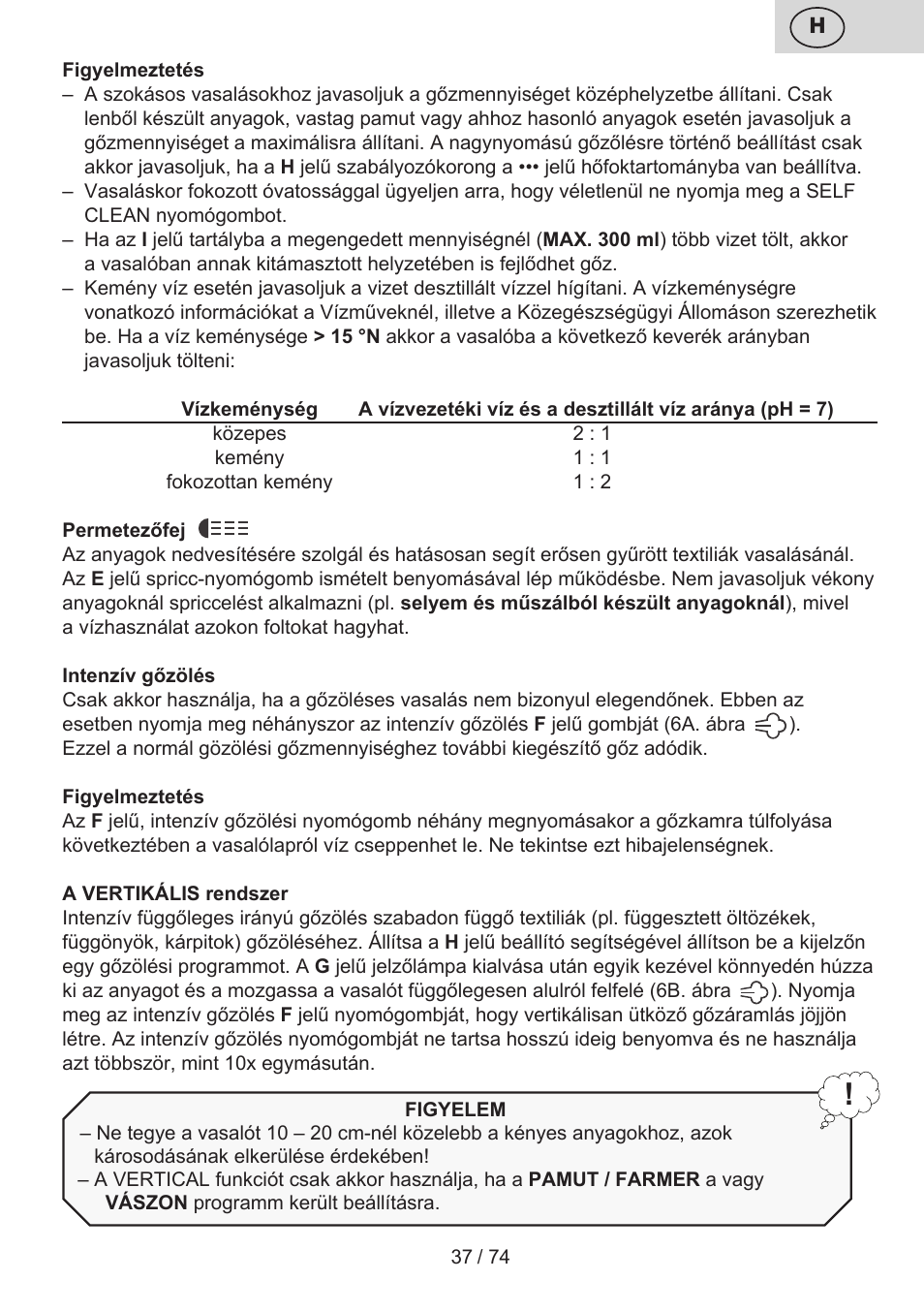 ETA Digi Viento User Manual | Page 37 / 76