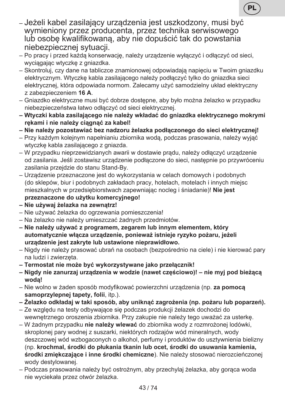 ETA Digi Viento User Manual | Page 43 / 76