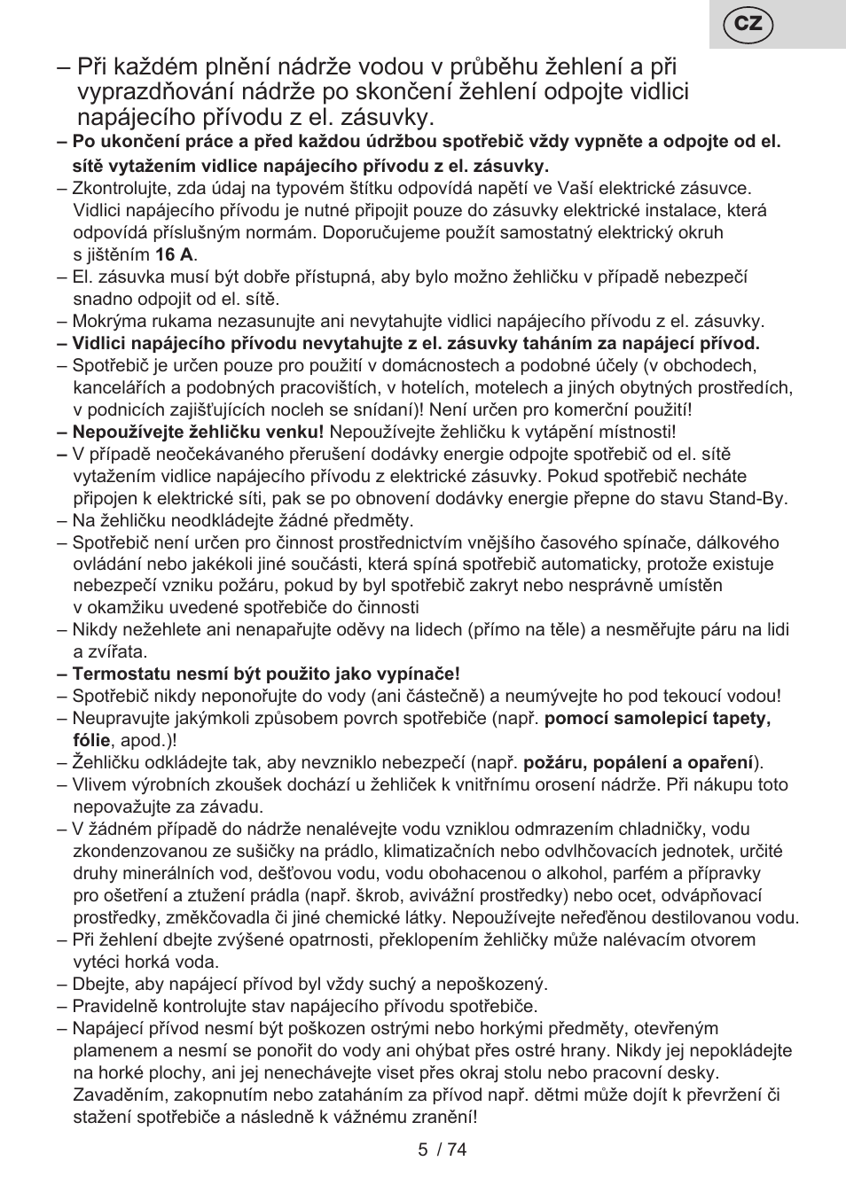 ETA Digi Viento User Manual | Page 5 / 76