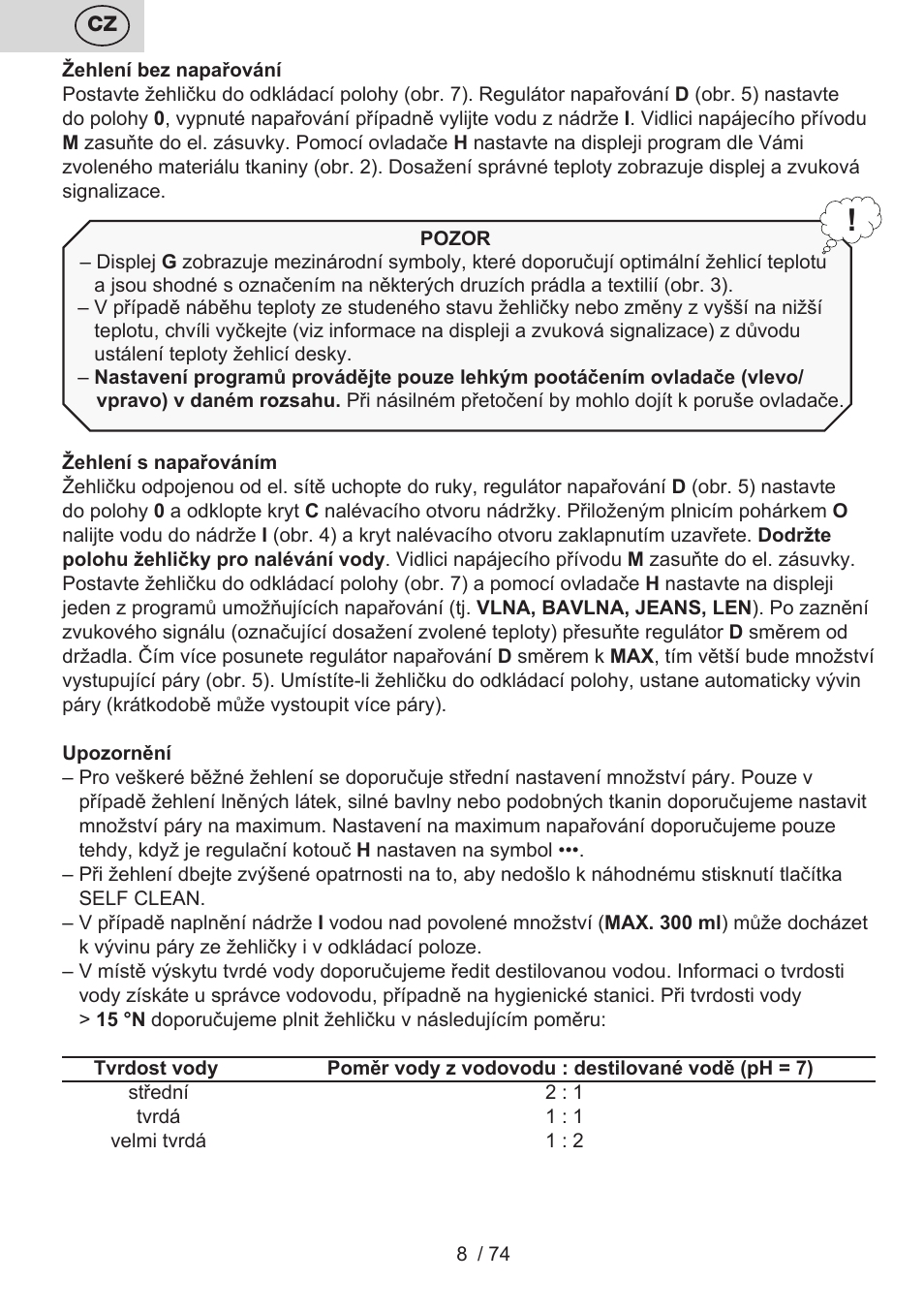 ETA Digi Viento User Manual | Page 8 / 76