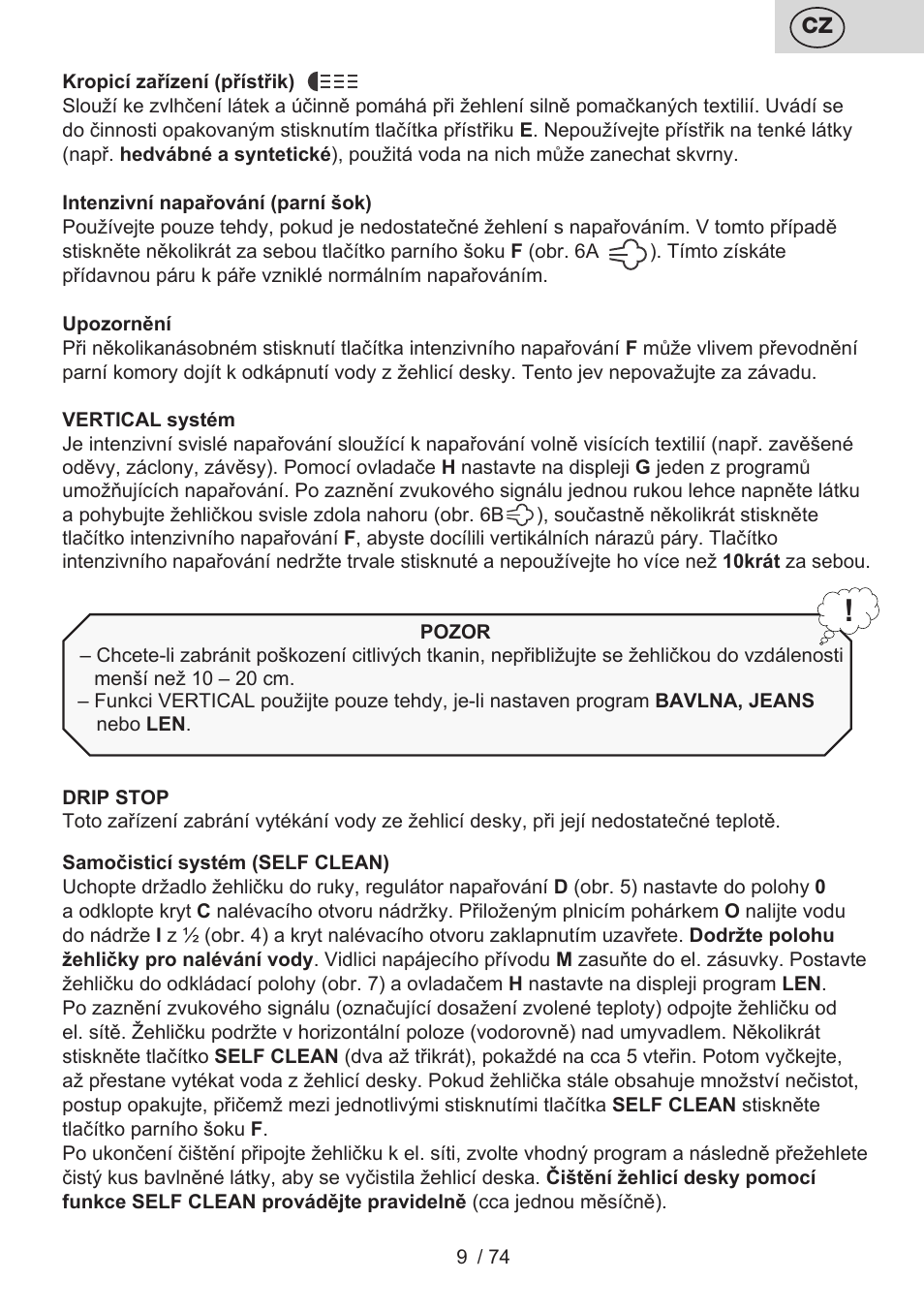 ETA Digi Viento User Manual | Page 9 / 76