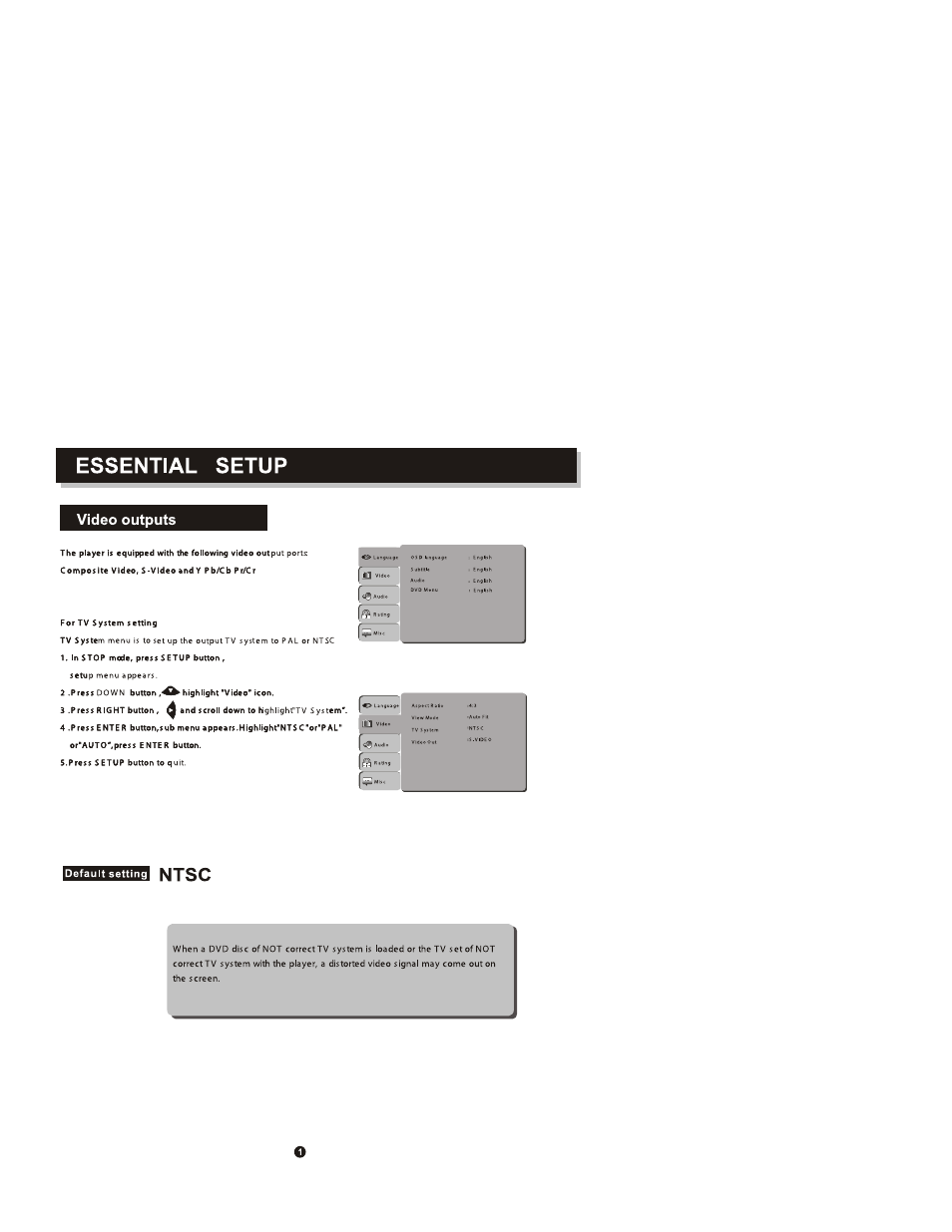 Curtis DVD6010 User Manual | Page 6 / 34