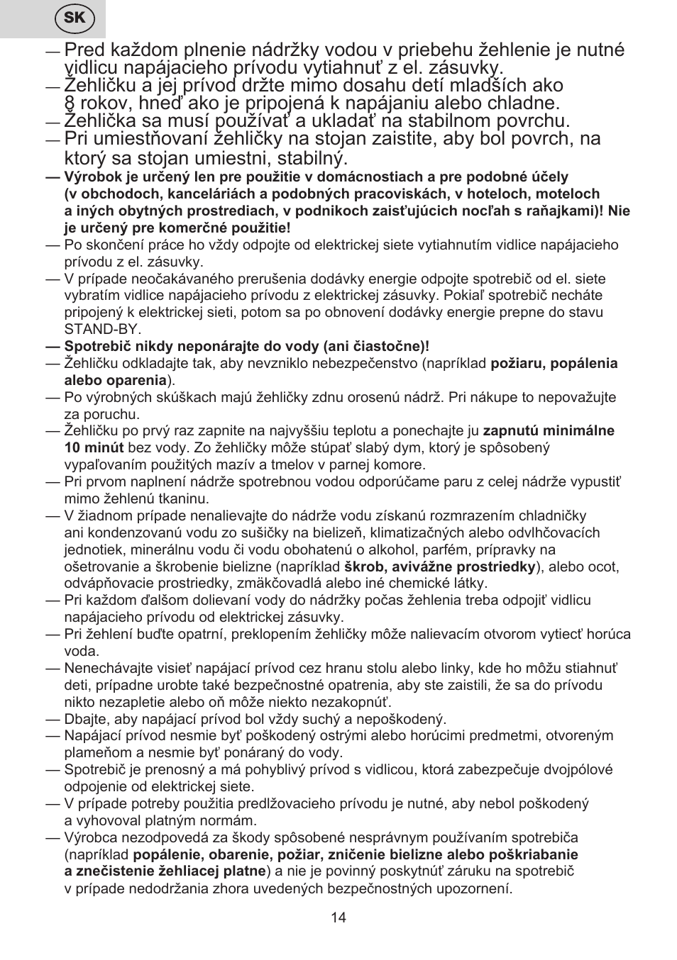 ETA Digi Lancetta User Manual | Page 14 / 92