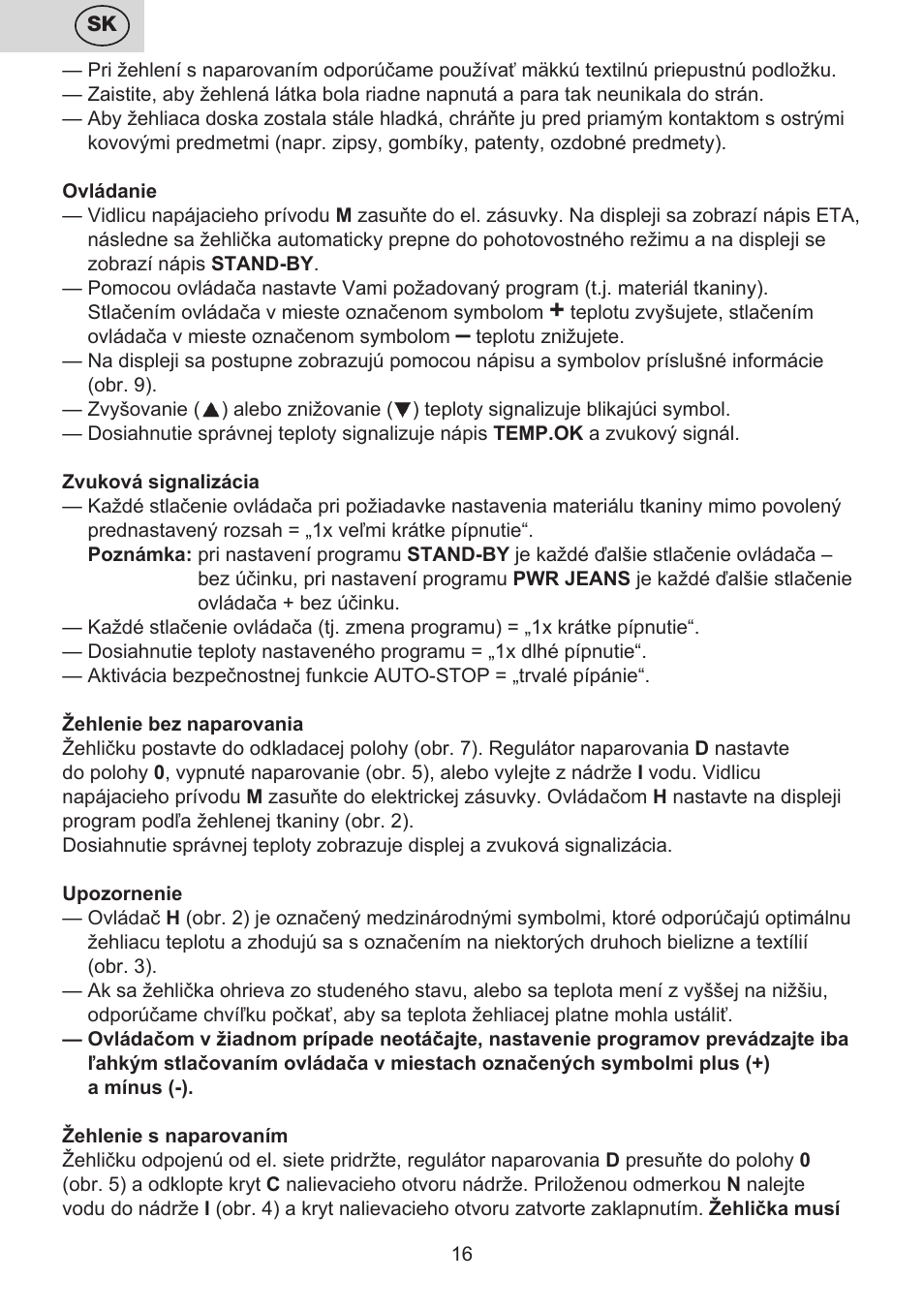 ETA Digi Lancetta User Manual | Page 16 / 92