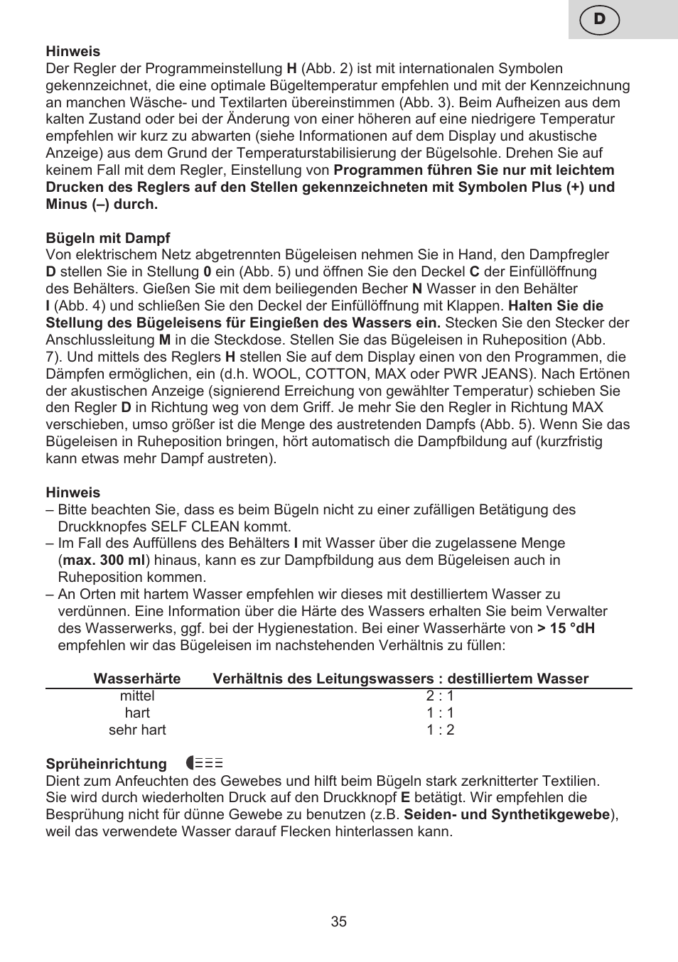 ETA Digi Lancetta User Manual | Page 35 / 92